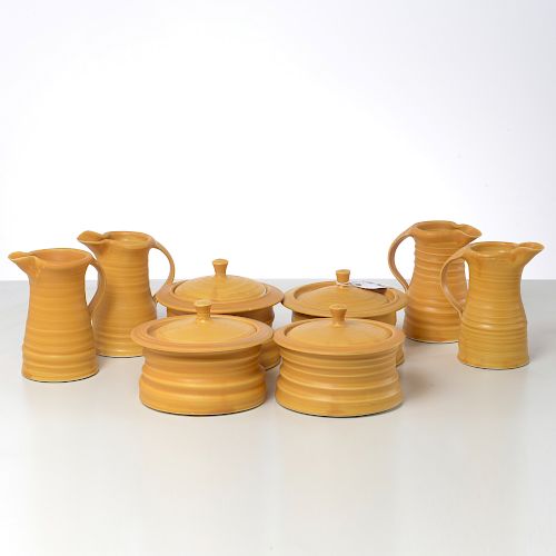 James Makins, group ceramic table items
