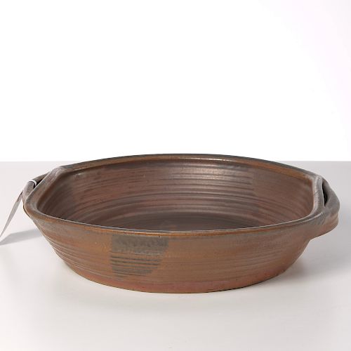 Karen Karnes, glazed stoneware serving bowl