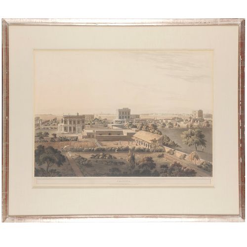 D. Havell, Calcutta color engraving