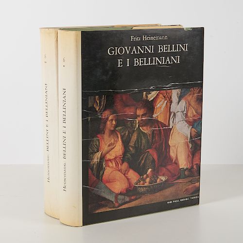 BOOKS: (2) vols, Heinemann, Giovanni Bellini
