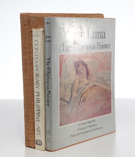 BOOKS (3) vols Philippine art Juan Luna, Jose Joya