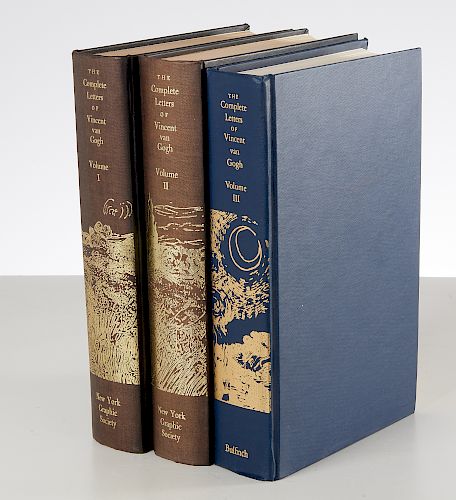 (3) vols, Complete Letters of Vincent Van Gogh