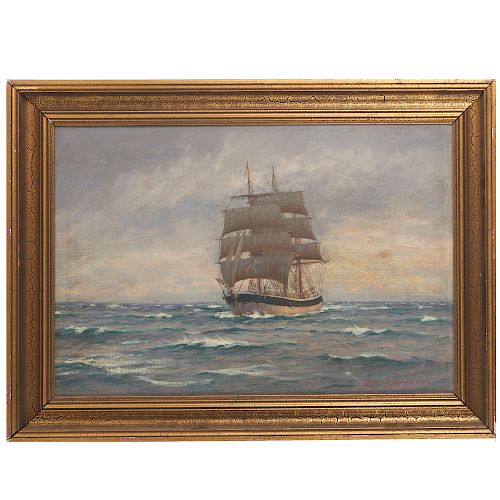 Lauritz Sorensen, maritime painting