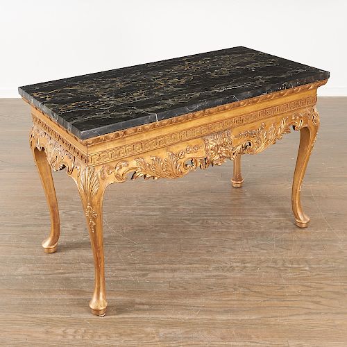 Antique George II style giltwood pier table