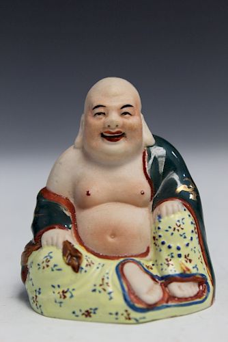 Chinese Porcelain Buddha Figurine.