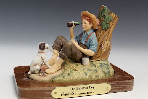 The Barefoot Boy, Cococola Limited Edition Figurine