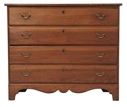 American Federal Pine Chest of