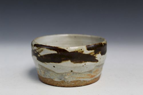 Japanese pottery cup.