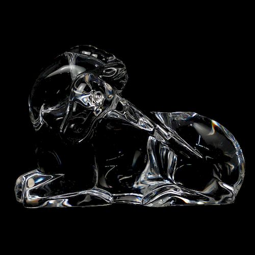 Baccarat Crystal Unicorn Figurine