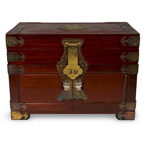 Chinese Wooden Jewelry Box