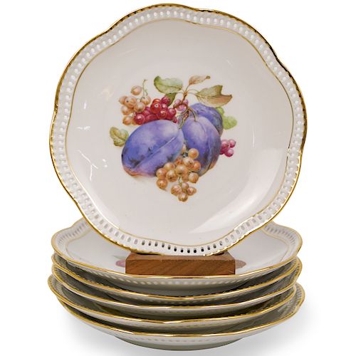 (6 Pc) Schumann Arzberg Porcelain Dessert Plates