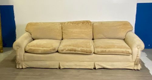 Modern Three Seat Upholstered Sofa