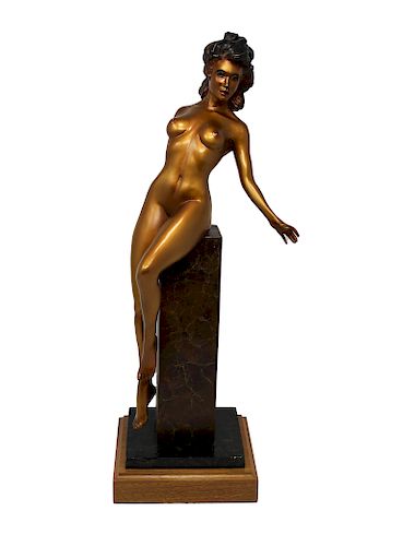 Joni Harmari "Where She Belongs" Nude Bronze