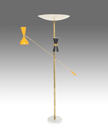 Arredoluce Manner Modern Adjustable Floor Lamp