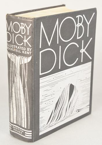 "Moby Dick or the Whale" (1930) book by Herman Melville illustrated by Rockwell Kent.