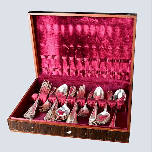 Assorted Silver Plated Flatware