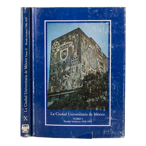 Díaz y de Ovando, Clementina. La Ciudad Universitaria de México. México: UNAM, 1979. 498; 198 p.  Tomo I: Reseña H...