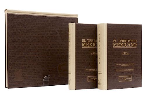 Ruiz Naufal, Víctor M - Lemoine, Ernesto... El Territorio Mexicano. México: Instituto Mexicano del Seguro Social, 1982. Piezas: 3.