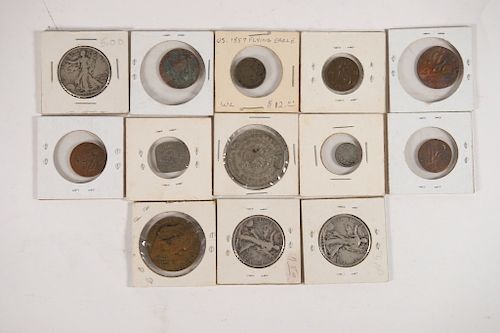 Group of 14 Miscellaneous Coins