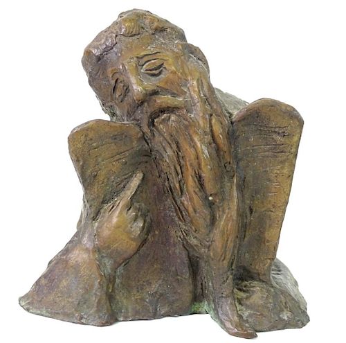 NAHUM ARBEL(1928-2010 Bronze Sculpture