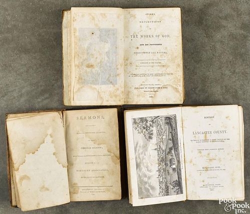 Books pertaining to Pennsylvania, Virginia, and West Virginia history, 19th c.