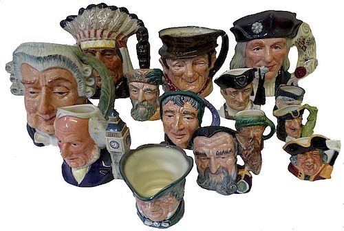 (14) Fourteen Royal Doulton Mugs