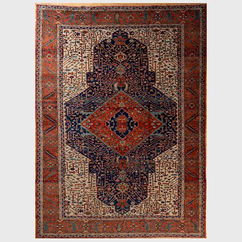 Persian Heriz Carpet 
