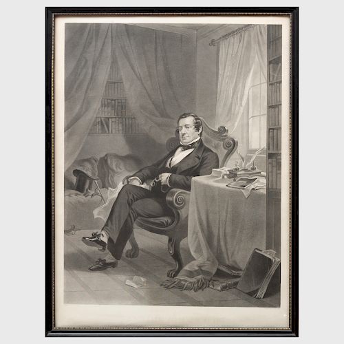 After Felix Octavius Carr Darley (1822-1888): Washington Irving