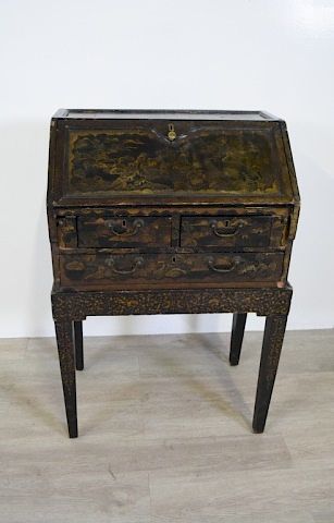 Chinoiserie Drop Front Desk