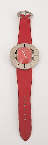 PIERRE CARDIN AND JAEGER LE COULTRE STAINLESS STEEL WATCH