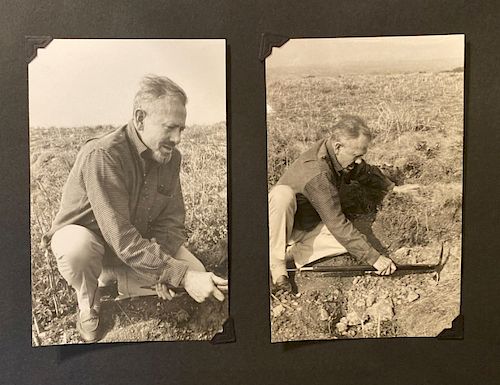 43 Photos John Steinbeck Archeological dig in 1959