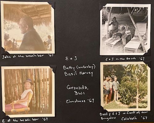 8 Photos John and Elaine Steinbeck Grenada 1967