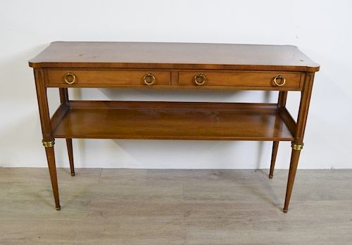 Baker Empire Style Console Table