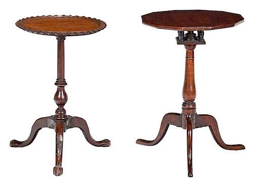 Two Period Tripod Candle Stands