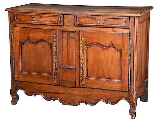 Provincial Louis XV Fruitwood Sideboard