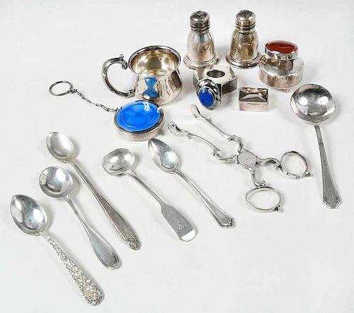 Group of Sterling Small Items