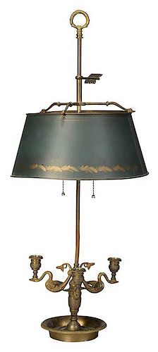 Bronze Bouillette Lamp