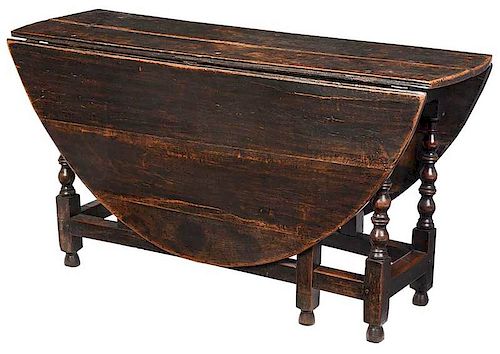 British Oak Gateleg Table