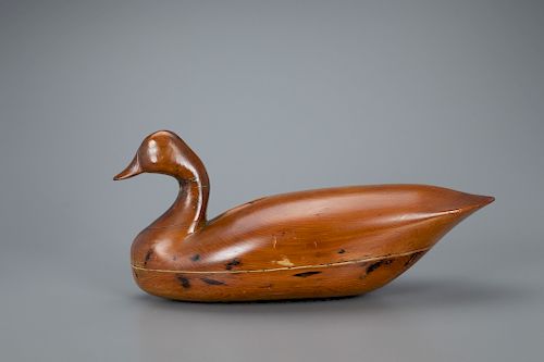 Canada Goose Decoy, Joe King (1835-1913)