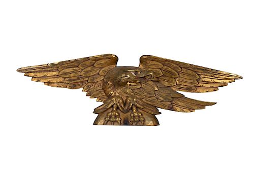 Carved Eagle, The Nantucketer Artist Carving Co.