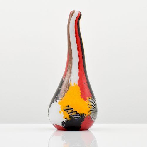 Dino Martens "Oriente Olaf" Vase, Murano