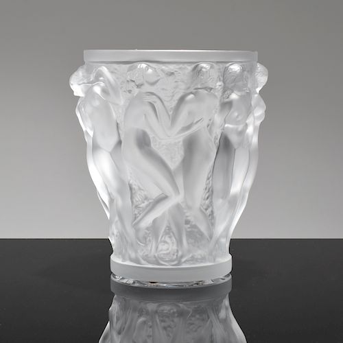 Lalique "Bacchantes" Female Nudes Vase