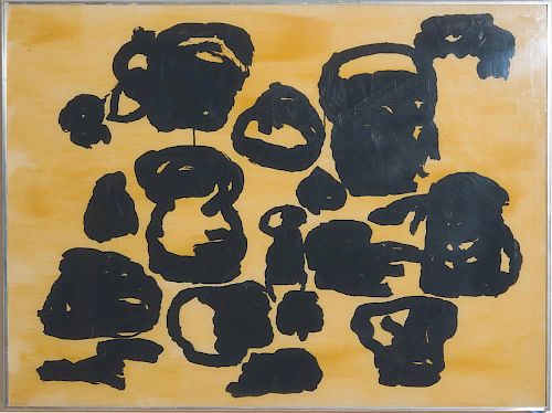 PHILIP GUSTON (1913-1980): AUGUST, FROM FOUR ON PLEXI SUITE