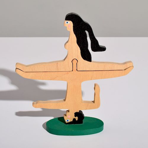 William Accorsi Erotic Puzzle Sculpture, Acrobat Theme