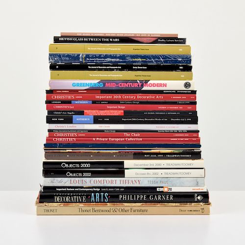 29 Modern Art & Design Reference Books/Catalogs
