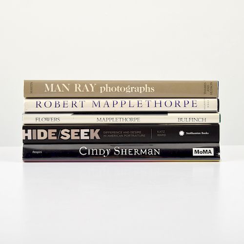 5 Reference Books: Robert Mapplethorpe, Man Ray, Cindy Sherman