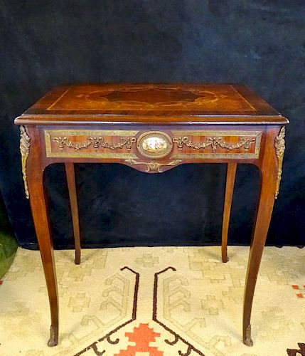 LOUIS XV STYLE WRITING TABLE 