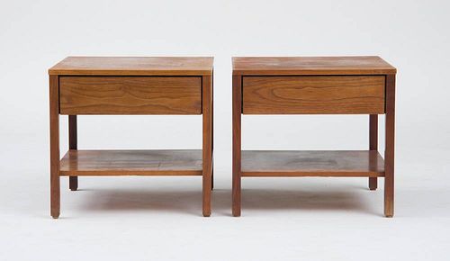 PAIR OF NIGHT STANDS, RICHARD SHULTZ FOR KNOLL, 1960's