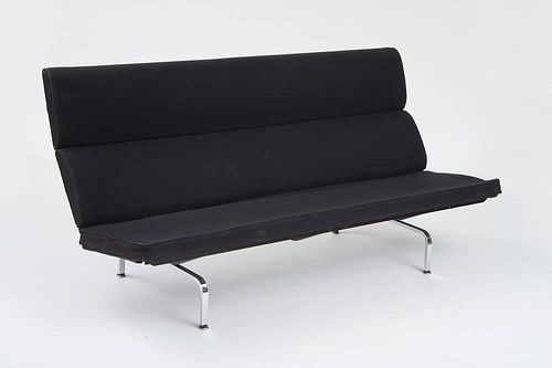 COMPACT SOFA, CHARLES & RAY EAMES, FOR HERMAN MILLER, 1980's