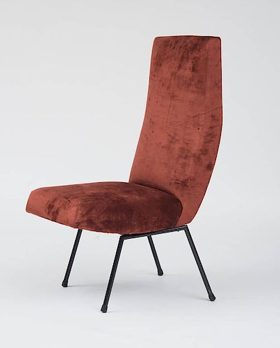 HIGH BACK CHAIR, PIERRE GUARICE (ATTRIBUTION), 1950's